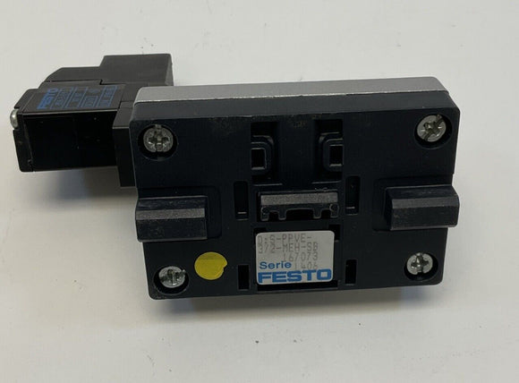 Festo MEH-3/2-1/8-P-B 2-way Pneumatic Solenoid Valve 173126 24VDC