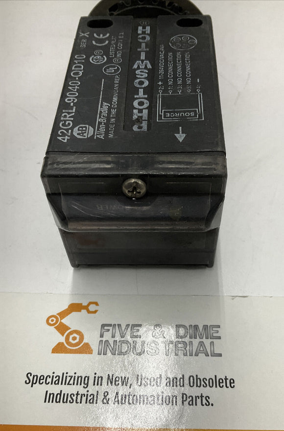 Allen Bradley 42GRL-9040-QD10 Ser.X Photoswitch