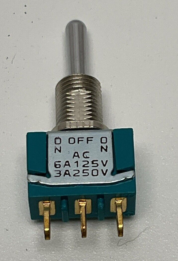 Alco MTA-106G Lot of 5 Momentary On-Off-On Switch 6A 125V / 3A 250V