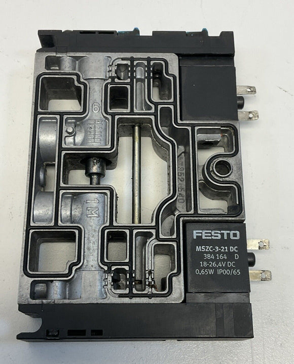Festo 161-361 Micro Pneumatic Solenoid Valve with MSZC-3-21 DC Coils 18-26VDC
