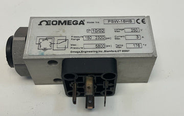 Omega PSW-18HB Pressure Switch 150-2320 PSI - 0