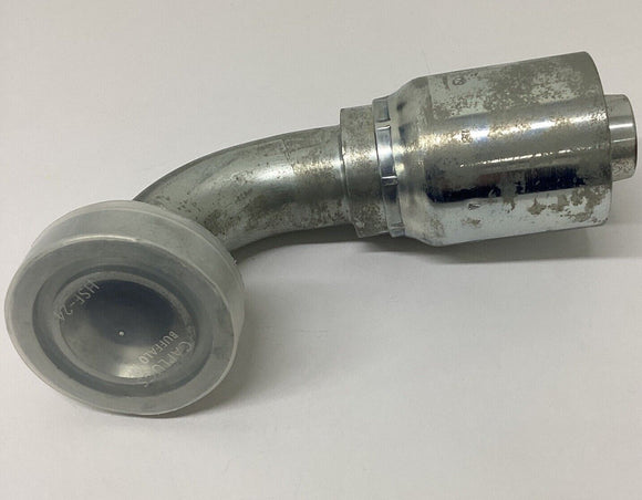 Parker 1XN77-24-20 Hydraulic Fitting 1-1/4" Hose X 1-1/2" Cat Elbow