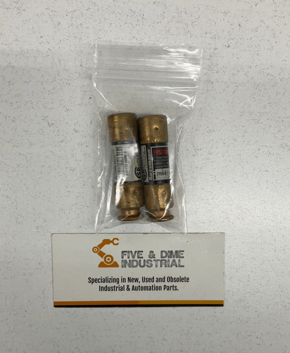 Fusetron FRN-R 1-1/2 Time Delay Fuse Lot of 2