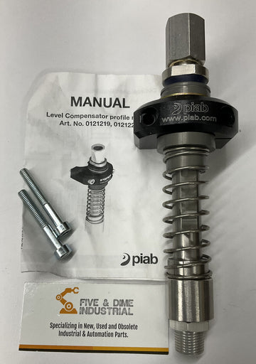 Piab 01.21.219 Level Compensator LCD 200 Profile Mounted 3/8" NPT M-F