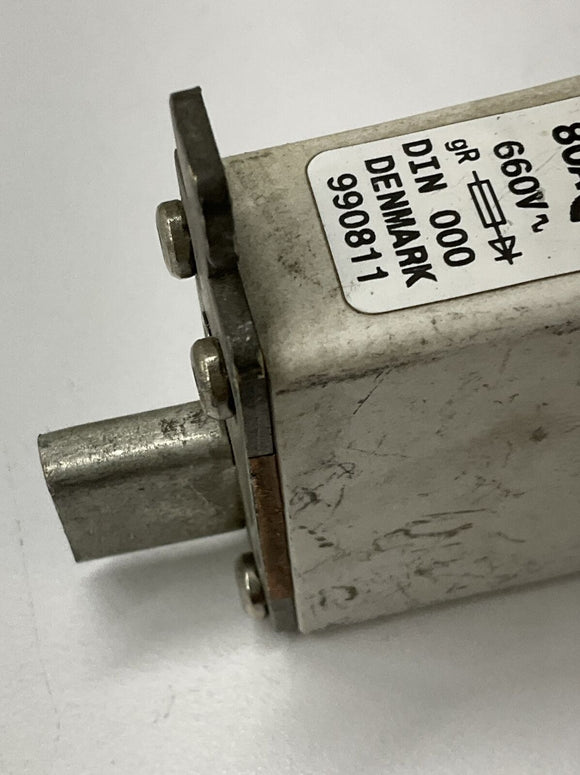 Bussmann 170L2247 80A 660V High Speed Square Body Fuse