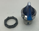 ABB M3SS5-31L / 1SFA611214R3104 Blue Selector Switch, Illuminated, Momentary-2