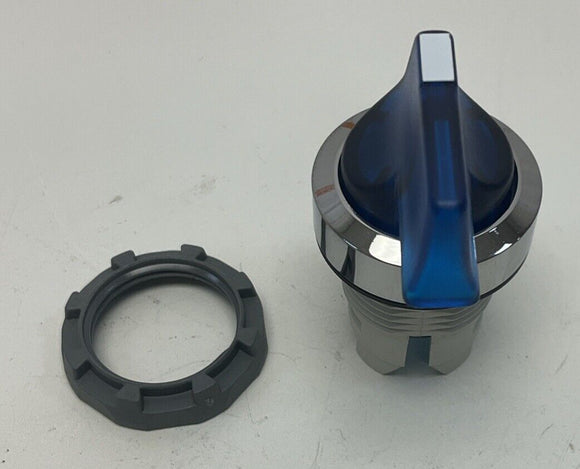 ABB M3SS5-31L / 1SFA611214R3104 Blue Selector Switch, Illuminated, Momentary