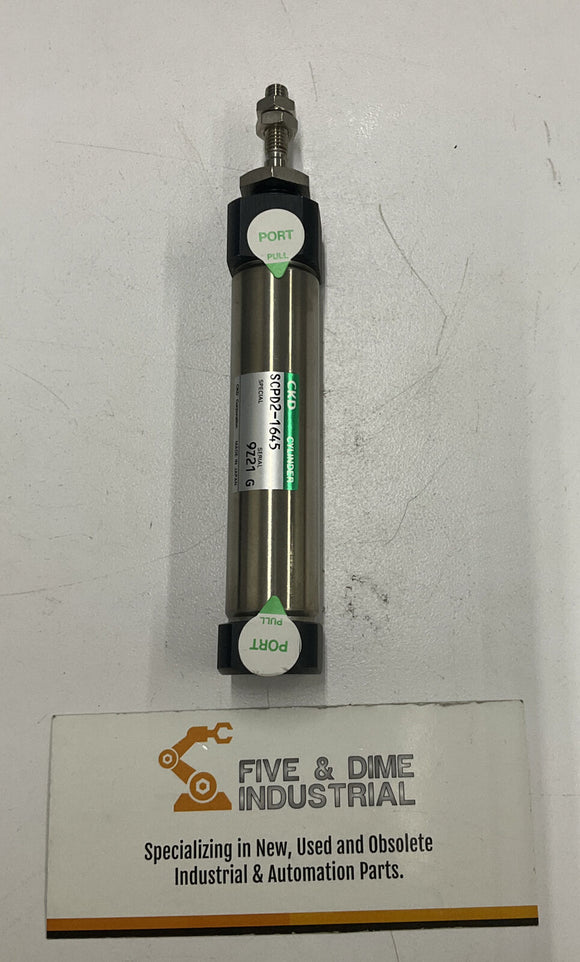 CKD SCPD2-00-16-45 Pneumatic Cylinder 16mm Bore 45mm Stroke