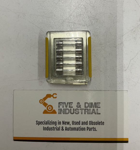 Bussmann Buss 6MA-5-R 5 Amp 125 VAC Package of 5