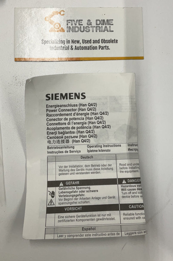 Siemens 3RK1911-2BF10 Plug Connector Set