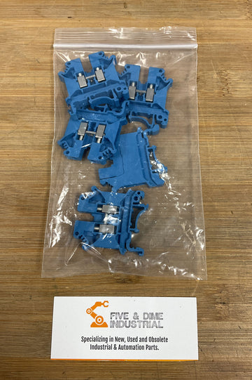 Phoenix Contact UK5N Terminal Blocks Blue Lot of 5