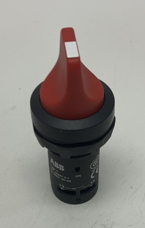 ABB C2SS110R-10 Red Position Selector Head Switch