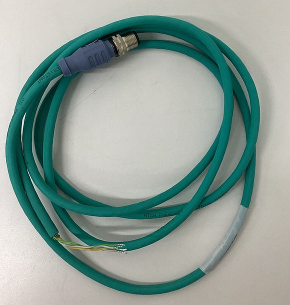 Turck RSCD 440-2M Network Cable 4-Pin to Wire 2-Meters