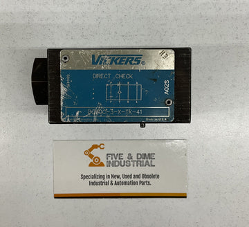 Eaton Vickers DGMDC-3-X-TK-41 Pilot Check Valve 694416