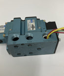 Mac 6543B-211-PM-591DA Valve w/ Base & 2 PME-591DAAG Solenoid 24 VDC-5
