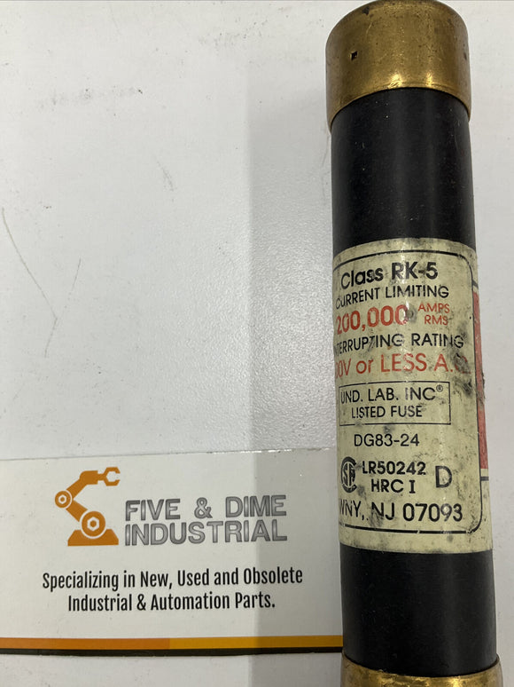 Cefcon CRS-R-50 Dual Element Fuse Lot of (2)