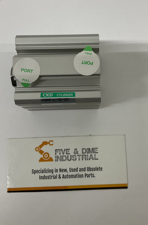 CKD  SSD2-L-32-20 Compact Pneumatic Cylinder