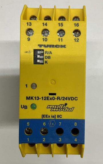 Turck MK13-12Ex0-R Isolating Switching Amplifier 24VDC - 0