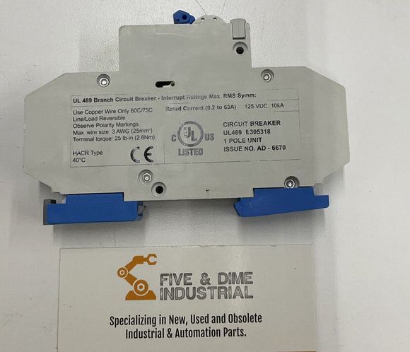 Altech DC Branch Circuit Breaker UL489-C32 32 Amp