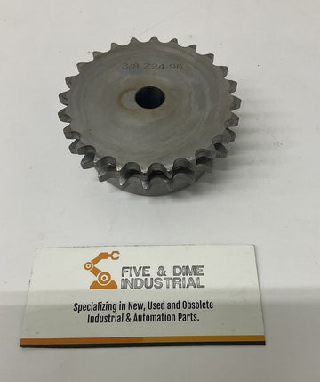 PTI 06B-2-24B Metric Double Sprocket 3/8'' Chain
