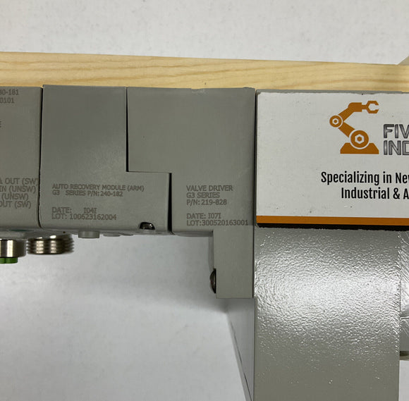 Numatics AK3BH00004NMUF 8 Bank Ethernet Manifold