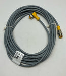Turck WK4.4T-6-RS-4.4T Cable Female Straight Male U2437-7 4-Pole, 4-Wire 90°-6