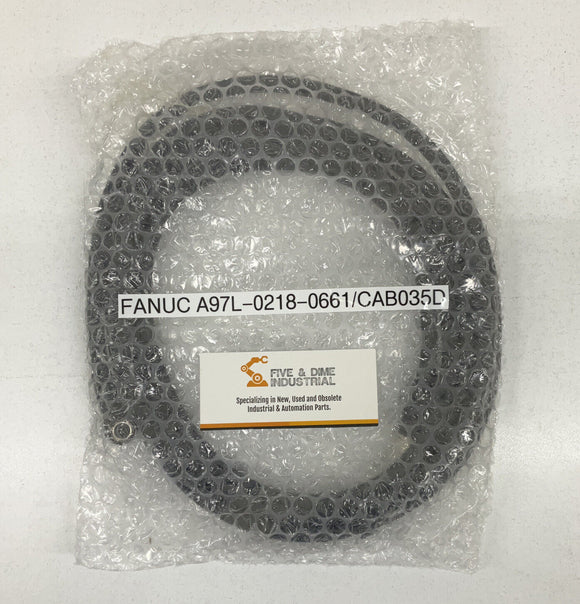 Fanuc A97L-0218-0661/CAB035D Cable Cordset