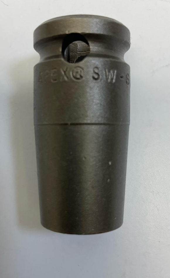 Apex SW-604 7/16" 6-Point Socket, 3/8" Square Drive, 1-1/2" Long