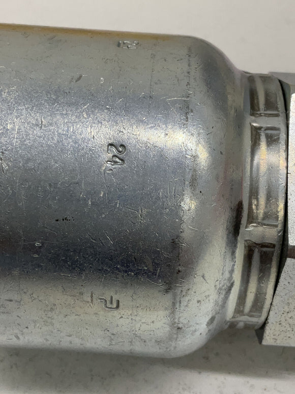 Parker 10671-24-24 Crimp Style Hydraulic Fitting