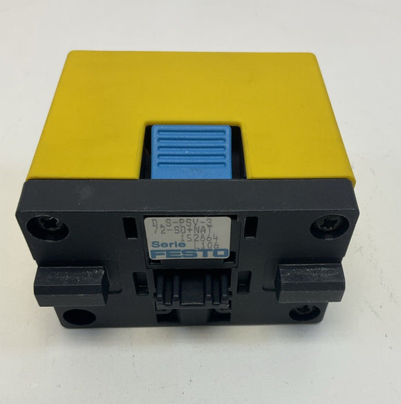 Festo D.S-PSV-3 72-S0 / NAT 152864 3/2-Way Valve with Mushroom Actuator 152864