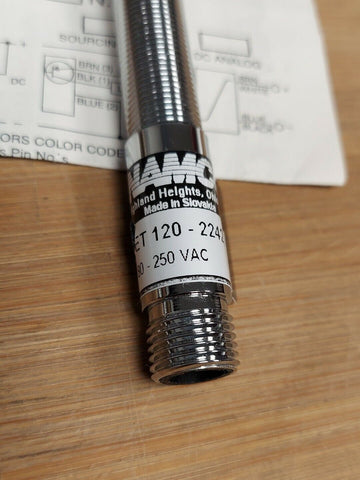 Namco ET120-22420 Proximity Sensor N.O. 80-250 Vac - 0