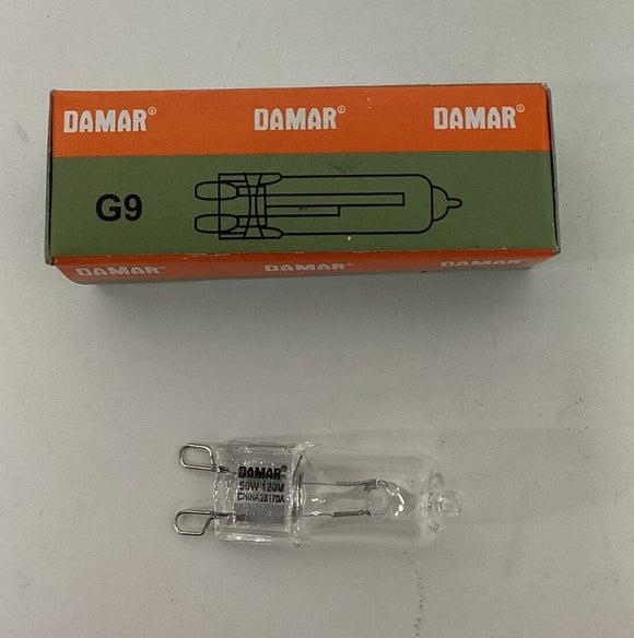 Damar Q50T4/CL/G9 Genuine Bulb 120V 50W