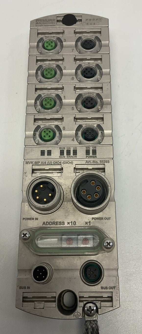 Murr Elektronik 55293 MVK I/O Compact Module MVK-MP AI4