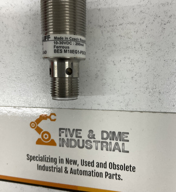 Balluff BES M18EG1-PSC50S-S04G-S Inductive Sensor 10-30VDC