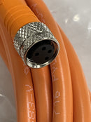 Sick JCN-5S 4-Pin Cable Cordset, 5 Meters M8 Female Straight Pigtail-3