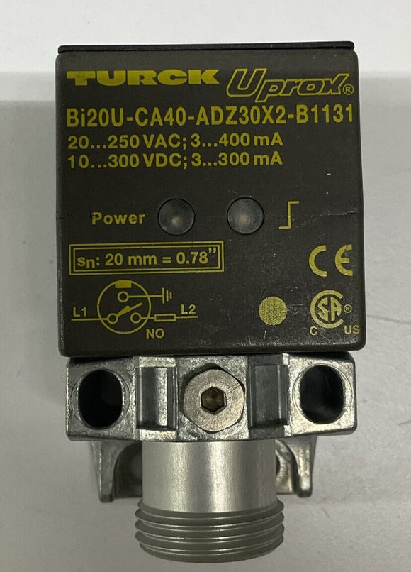 Turck Bi20U-CA40-ADZ30X2-B1131 Proximity Sensor SN:20mm