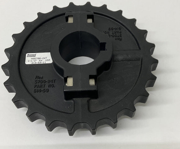 Rexnord 614-59-11 2-piece Sprocket  NS5700-24T 24 teeth  1-1/2" Bore