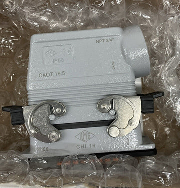 Mencom TQDS-16IOA34 16-Pole Rectangular Connector Kit 3/4, Double Latch - 0