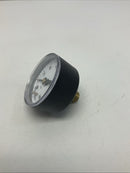 Ashcroft 20W1005PH-02B 2-1/2'' Steel Case Gauge 160PSI, 1/4'' NPT, Brass-3