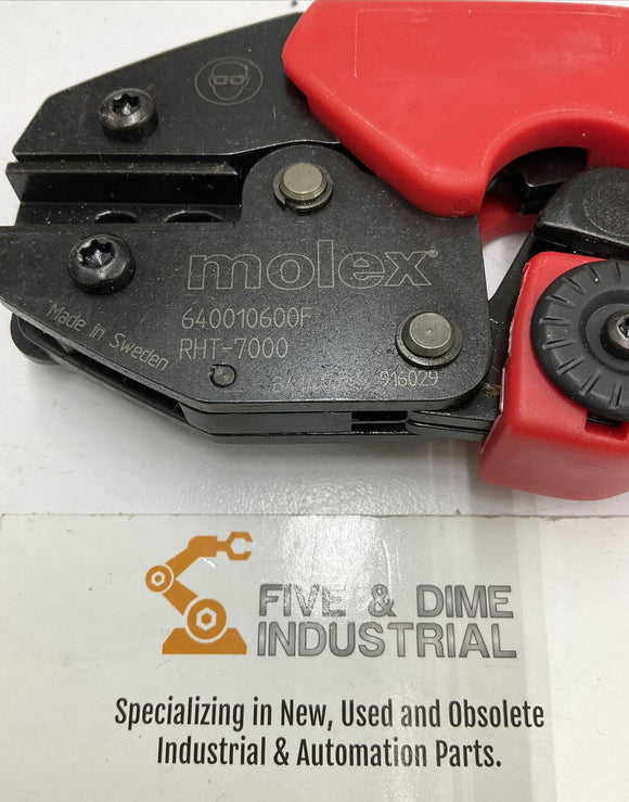 Molex 640010600F Cable Assembly Crimping Tool RHT-7000