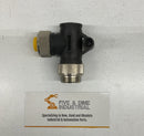 Turck RSM 40-WKM 50/BL67/CS30040 Female Connector 4 Pin Male 5 Pin 2014U-1