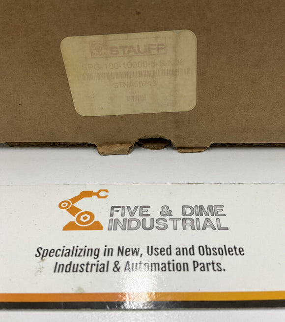 Stauff STNA50713 SPG-100-10000-5-S-N08 Fluid Pressure Gauge 10000 Psi