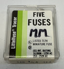 LittelFuse 3AB 1/4A 314 Fast-Acting Ceramic 1/4 Amp 250V. Box of 5-2