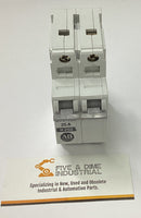 Allen Bradley 1492-CB2H250 Ser. B Din Mount Circuit Breaker 25 Amp-1