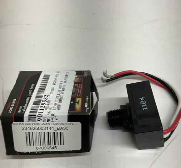 Tork 3002 Photo Control  Flush Mount SPST