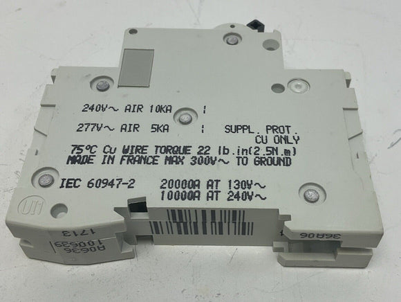 Merlin Gerin 24501 Circuit Breaker Multi 9 C60 2-Amp, 277 Volts
