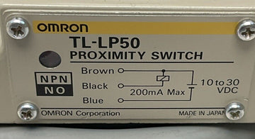 Omron TL-LP50 Proximity Switch 10-30 VDC - 0