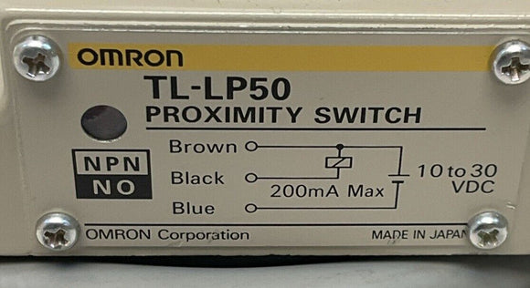 Omron TL-LP50 Proximity Switch 10-30 VDC