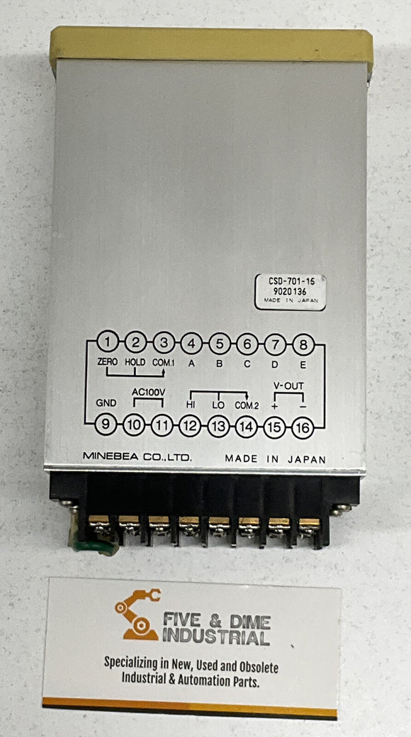 Minebea NMB CSD-701 CSD-701-15  Digital Indicator