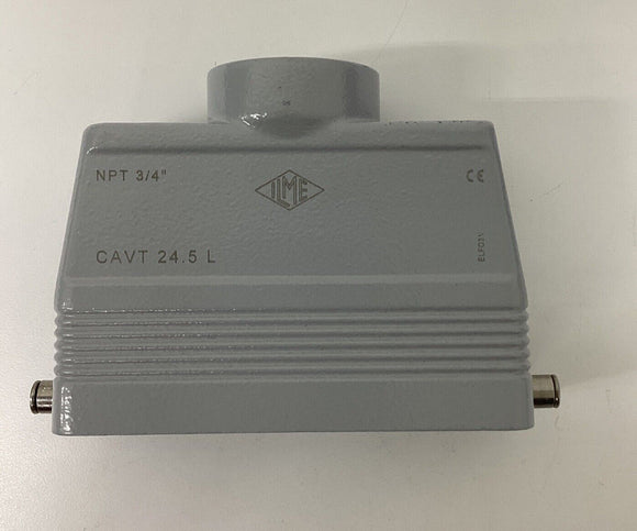 Ilme CAVT-24.5-L  3/4'' NPT Metallic Hood for2-Peg Single Lever